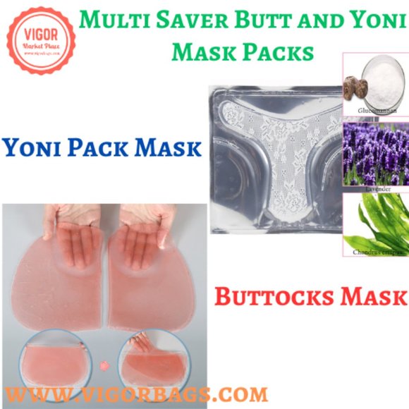 Multi Saver Butt and Yoni Mask Packs - Picture 1 of 10